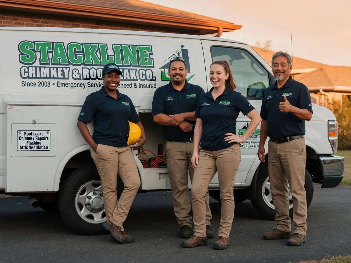Chimney flashing repair company in West Des Moines, IA